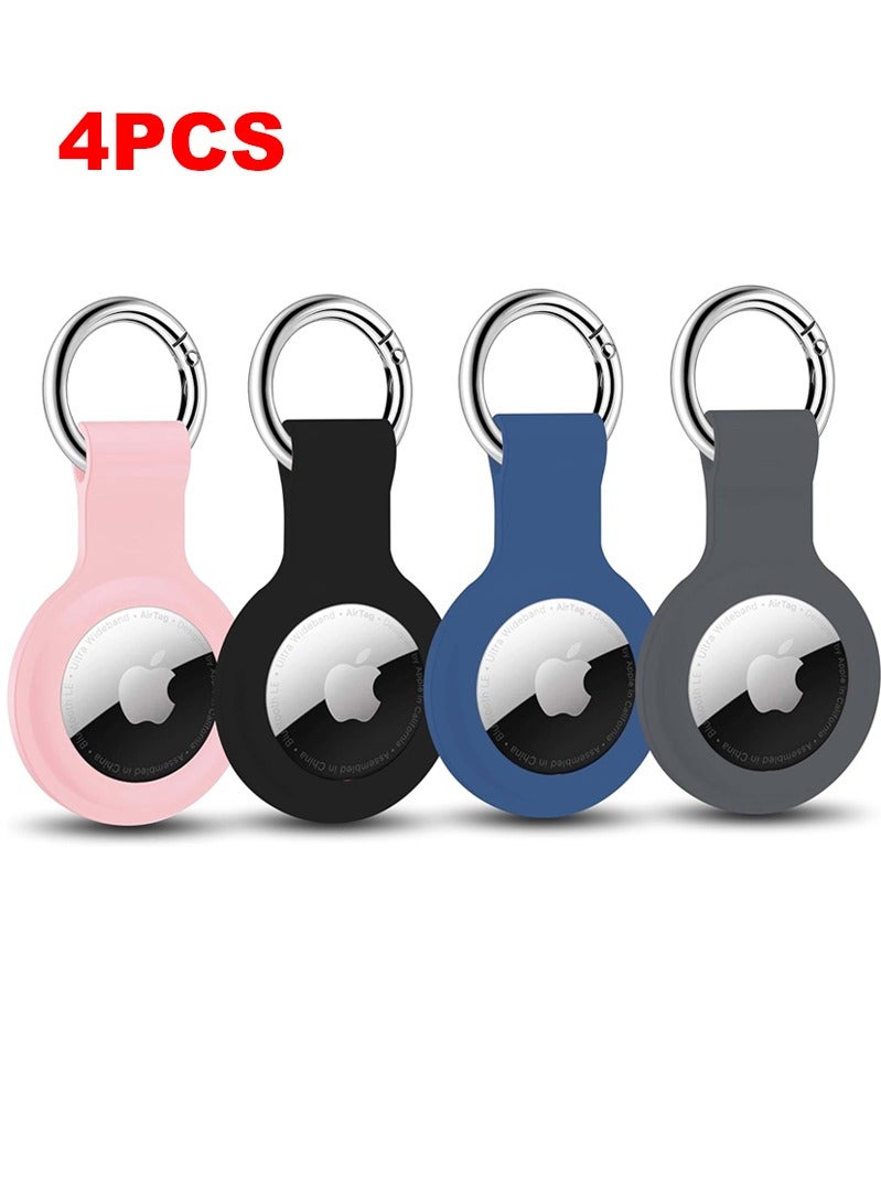 4 جهاز كمبيوتر شخصي حامي حالة علامة الهواء ، حامل AirTag المضادة ، متوافق مع Apple AirTag Tracker ، تصميم مخفي مع دبوس غير مرئي وغطاء مقاوم للماء ، مثالي للأطفال والمسنين والملابس والأمتعة والأحذية وحقائب الظهر - Image 1